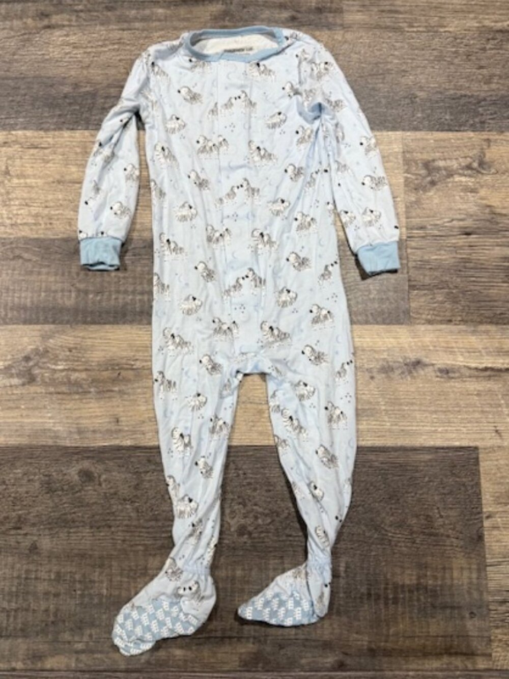 Magnetic Me 18-24 Months Footie Pajamas Zebra Print